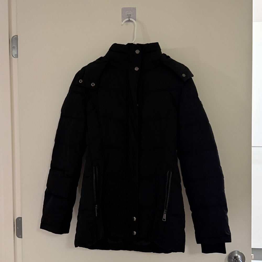Calvin Klein Black Trench Coat